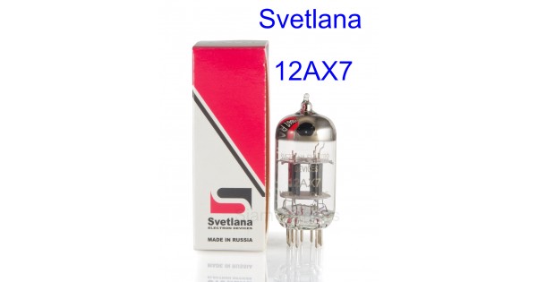 新品 12AX7　Svetlana　２本 Svetlana 12AX7